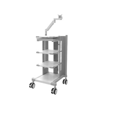 چرخ دستی پزشکی هیستروسکوپی آندوسکوپ 664mmx638mmx1650mm